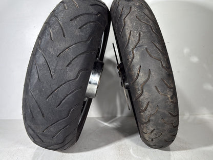 2007 - 2016 Harley-Davidson Touring Electra Glide Ultra Front & Rear Wheel Rim Tire 42196-10 , 42195-10