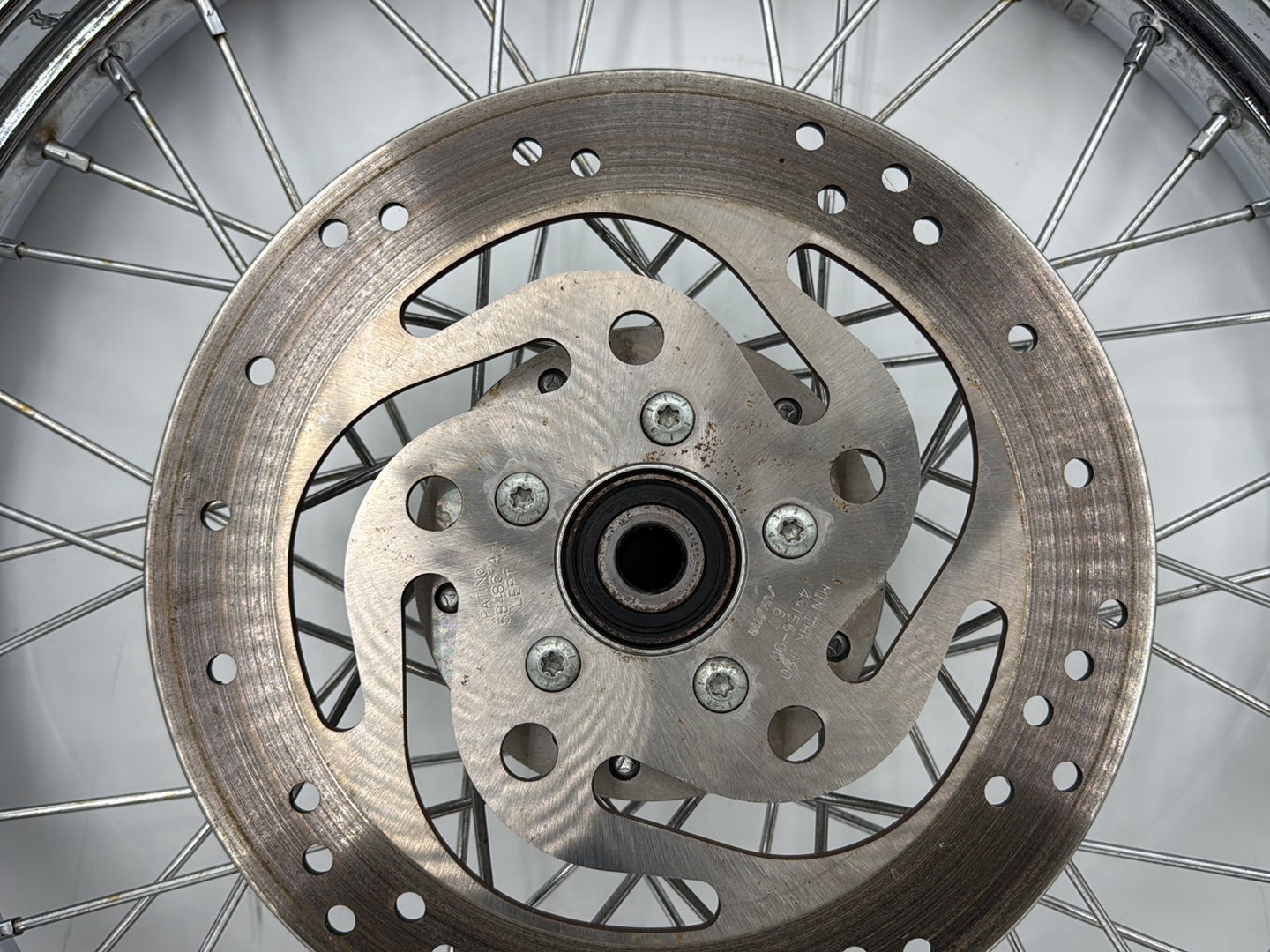2004 - 2013 Harley-Davidson Sportster 883 Custom Front Wheel Rim Tire Spoked 44610-05