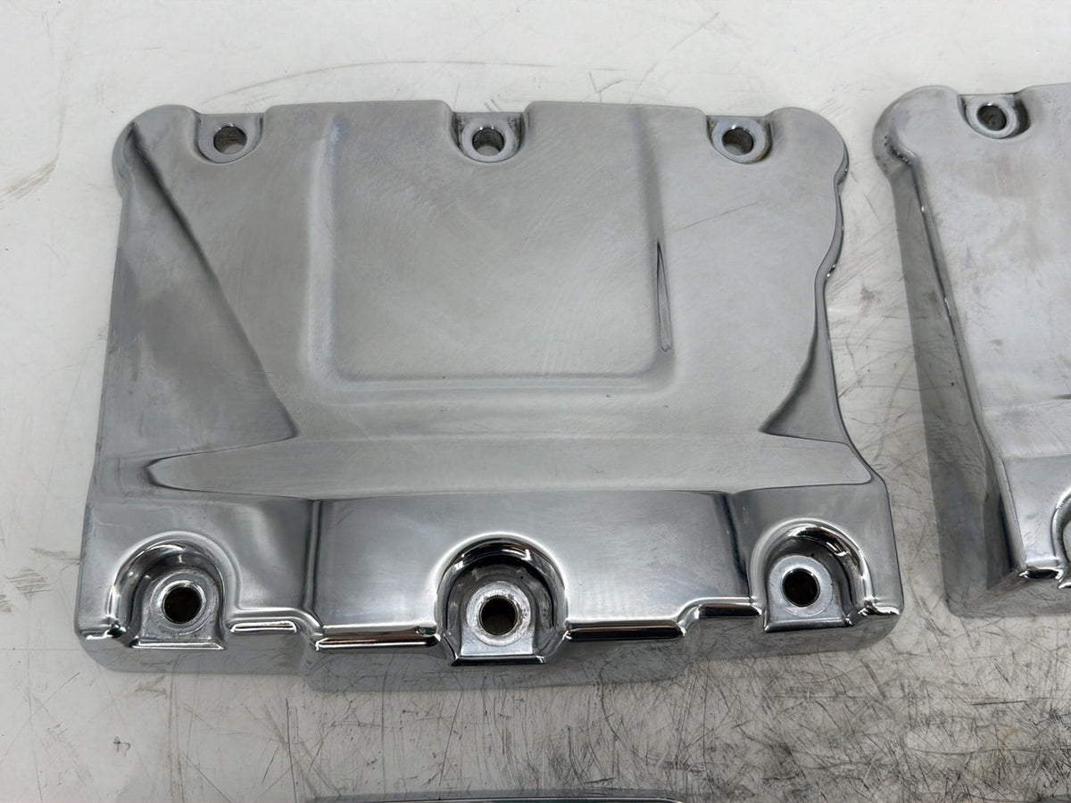 15 Harley Electra Glide Touring Ultra Low OEM Twin Cam Top Rocker Covers Chrome