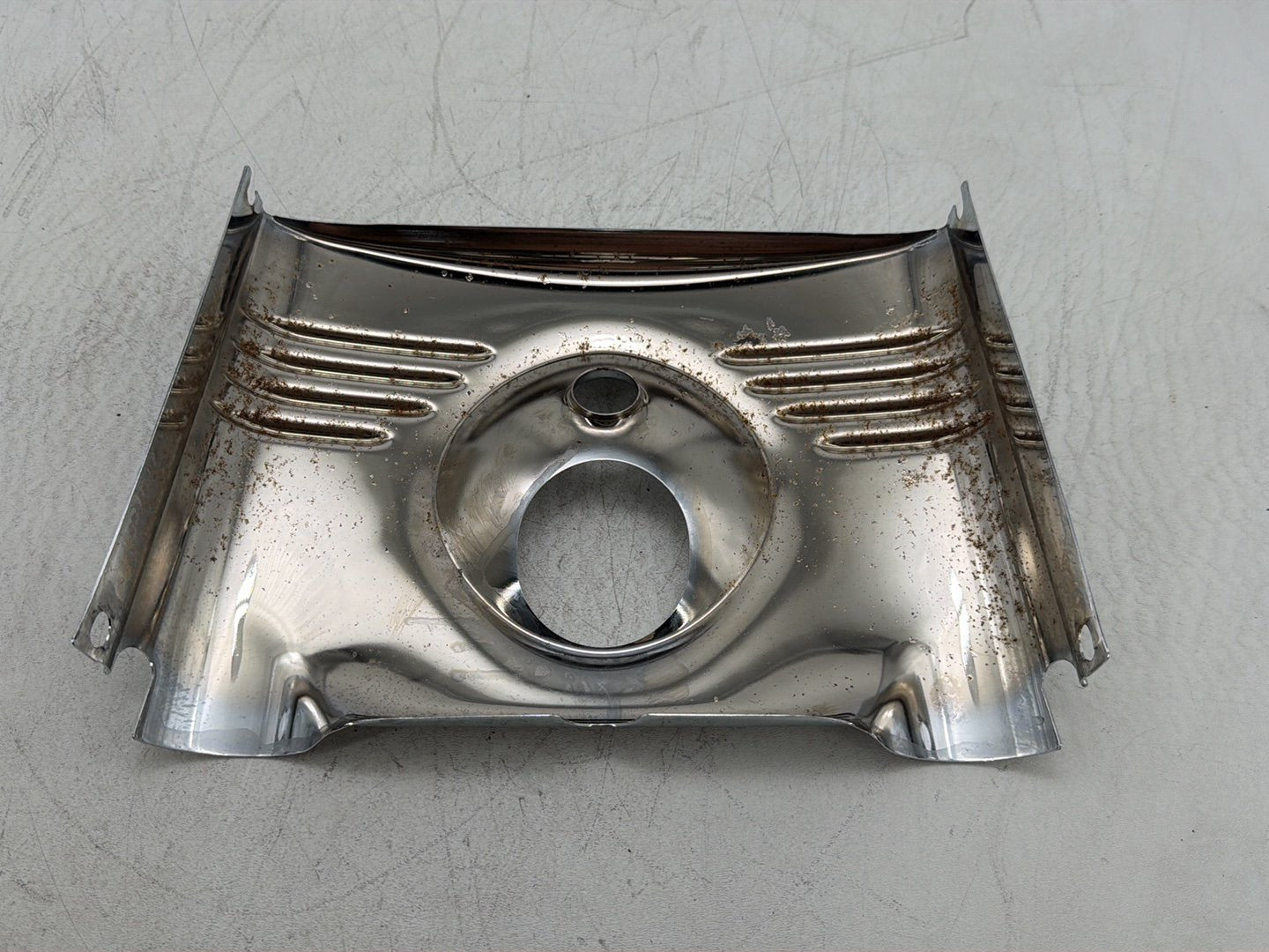 2011 Harley Heritage Softail Classic FLSTC OEM Front Upper Nacelle Headlight Cover Panel