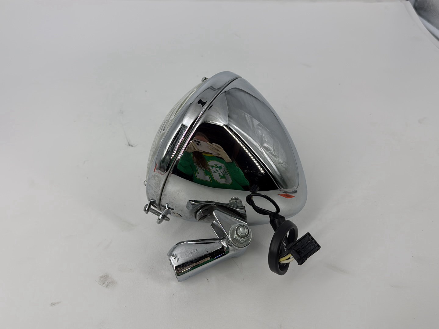 2003 Harley Sportster XL1200C 1200 Custom Anniversary OEM Headlight Headlamp Head Light Halogen