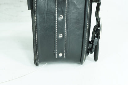2012 - 2026 Harley-Davidson Sportster Iron 883 Rear Left Right Saddlebags Luggage Leather QINGROCK