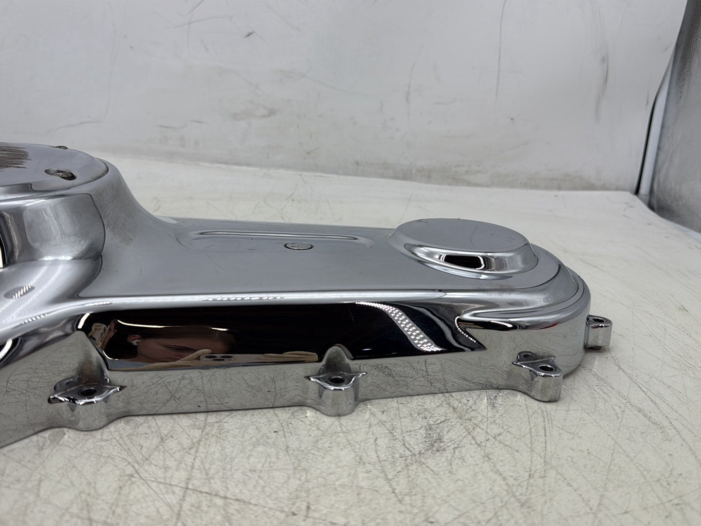 2012 Harley Dyna Super Glide Custom FXDCI OEM Outer Primary Clutch Cover