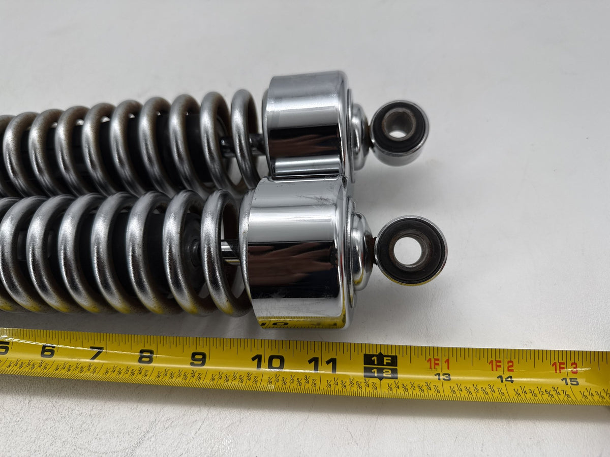 2007 Harley Dyna Super Glide FXD OEM Rear Left Right Shock Absorbers 13"