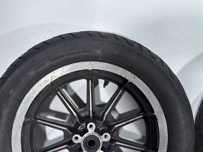 1996 Harley Electra Glide Touring FLHT OEM Front & Rear Wheel Rim Tire