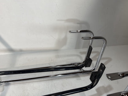 1984 - 1998 Harley-Davidson Touring Electra Glide Classic Rear Left Right Saddlebag Guard Rails Bar  	49193-93