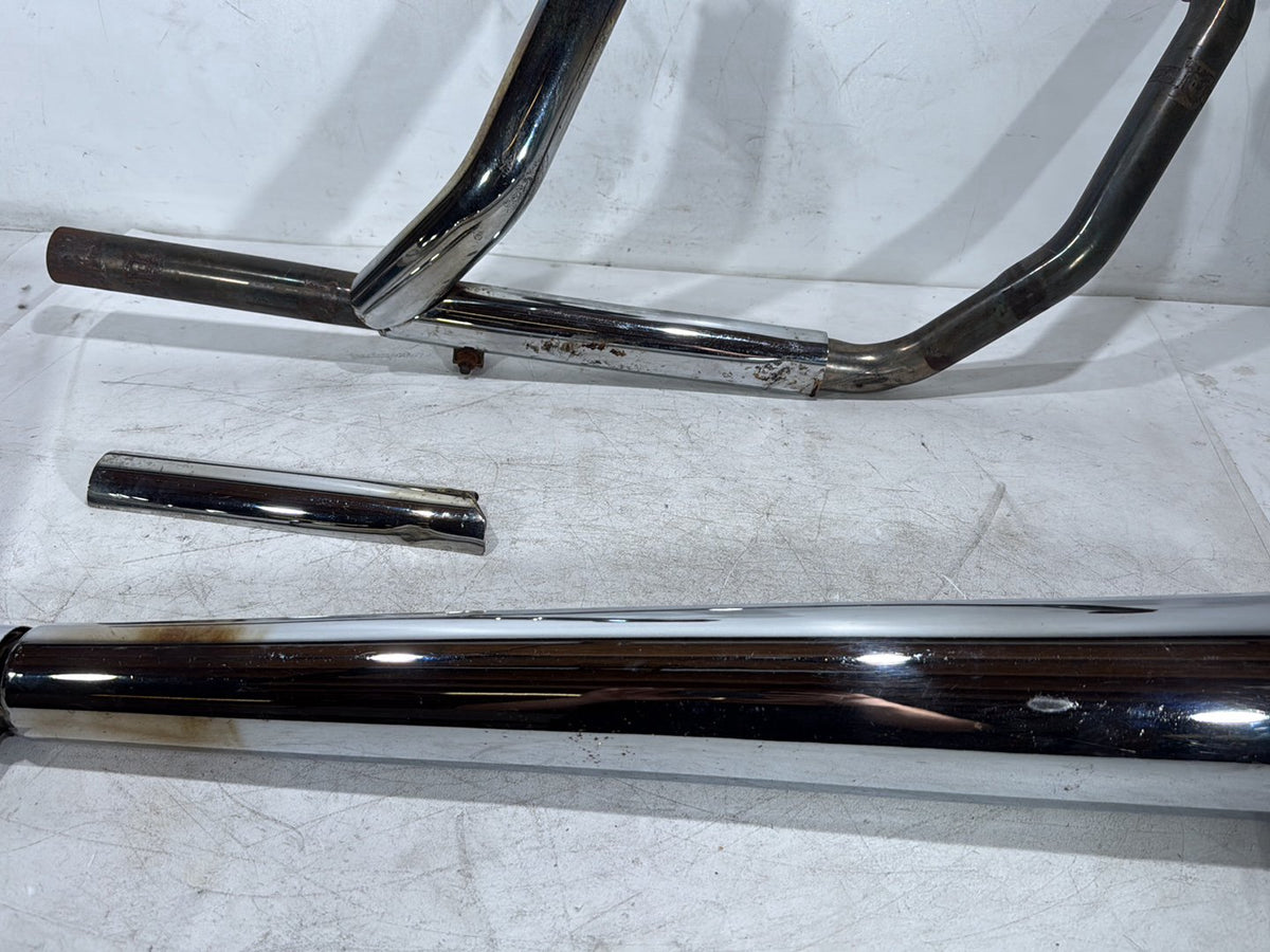 1999 Harley Electra Glide Touring FLHT OEM Exhaust Header Pipes Muffler