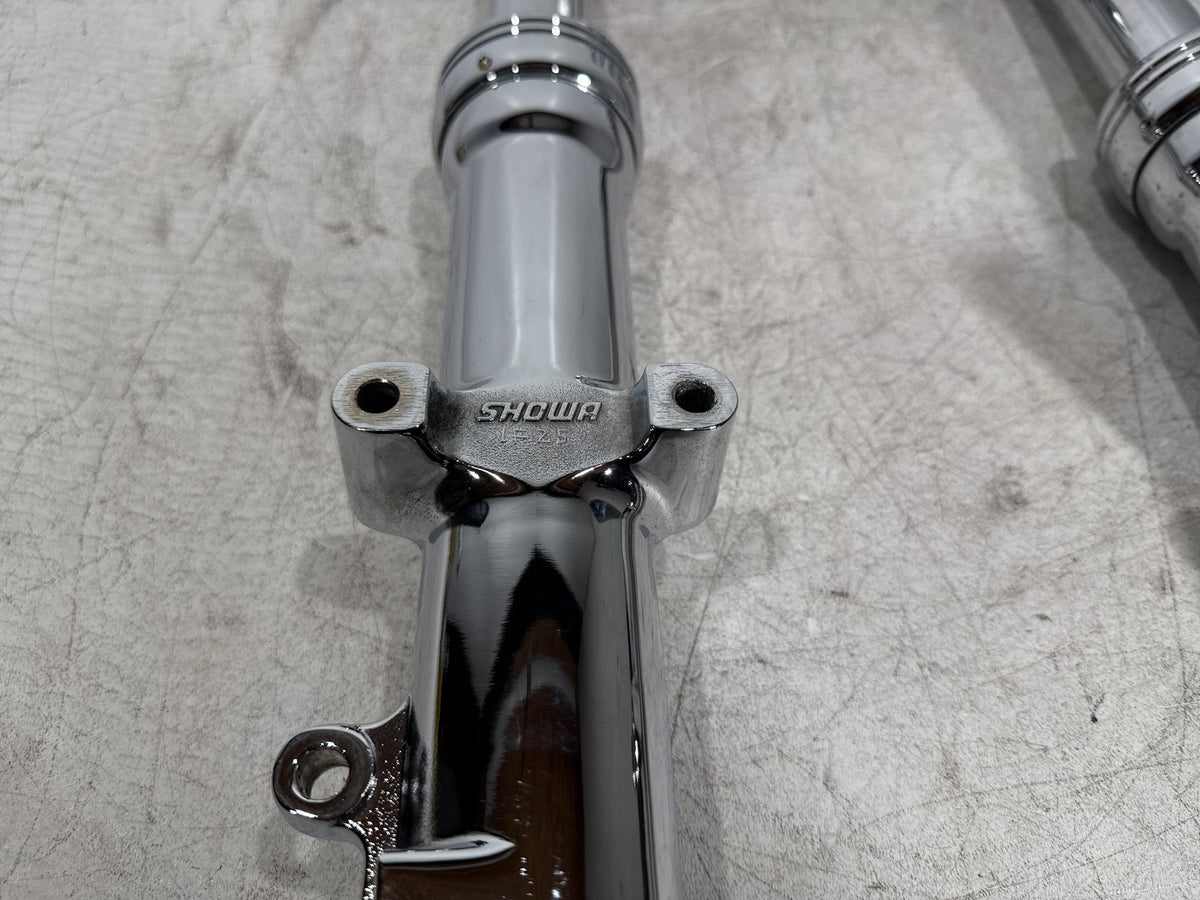 2002 Harley Dyna Wide Glide FXDWG OEM Front Left & Right Fork Legs Sliders