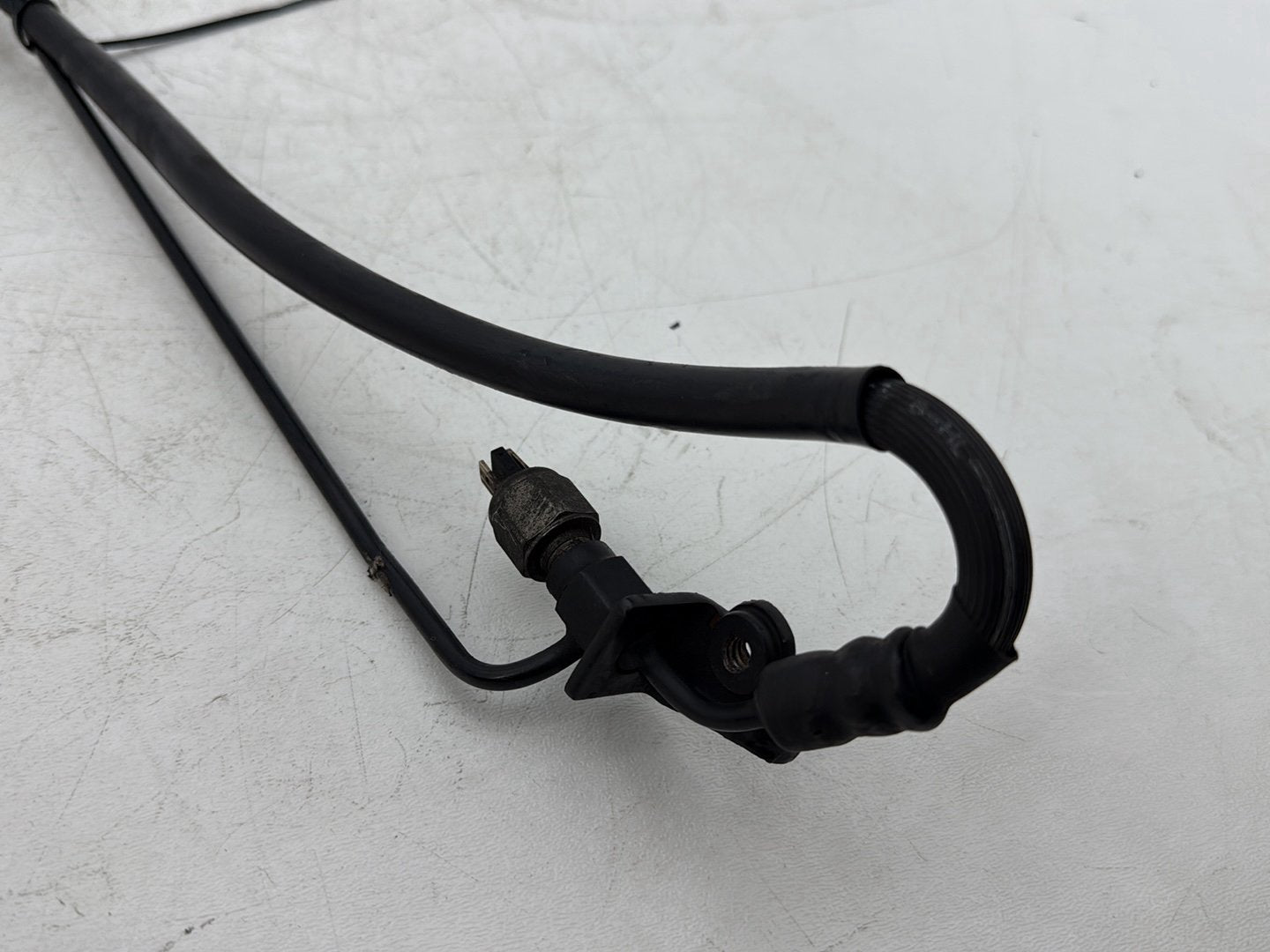 2007 Harley Touring FLHTCU Electra Glide Ultra OEM Rear Brake Hose Line Pipe