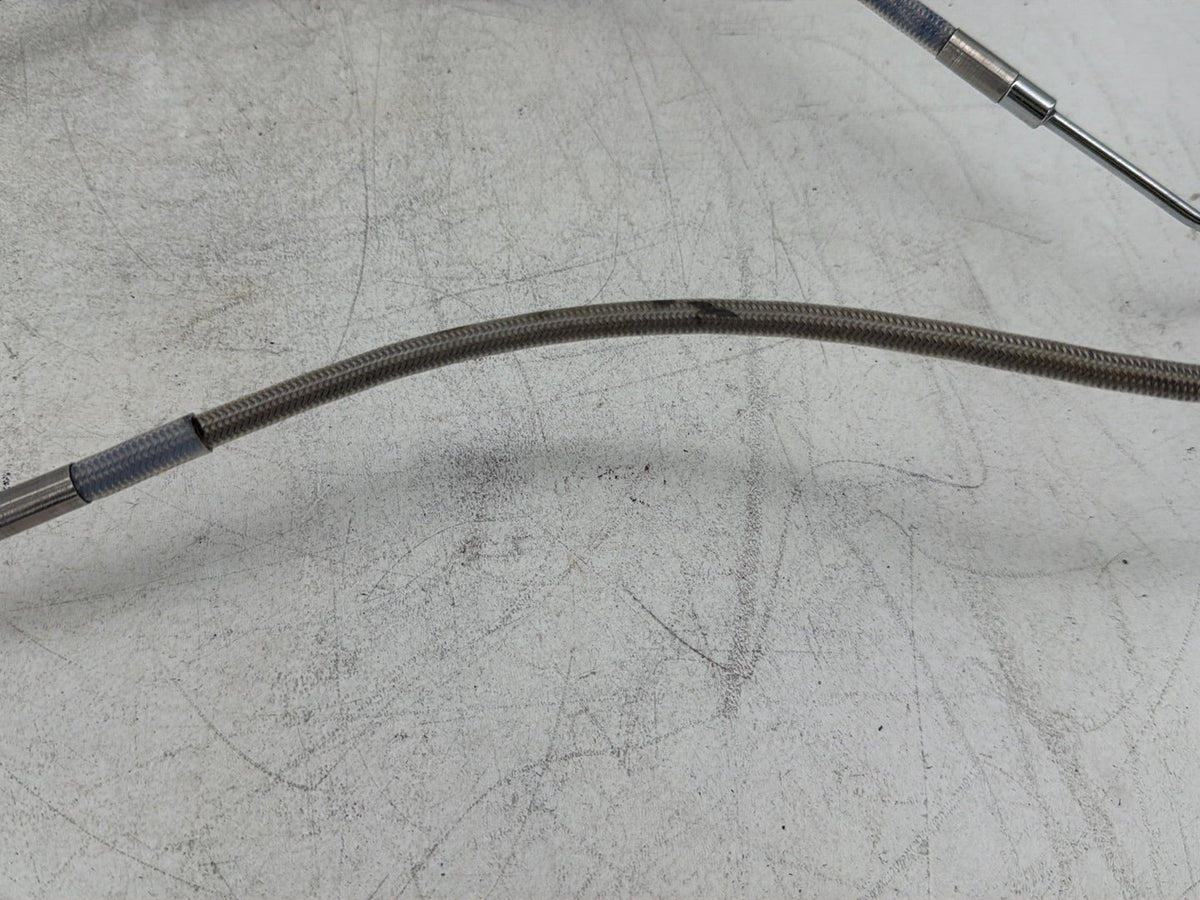 2005 Harley Softail Fat Boy FLSTF OEM Rear Brake Hose Line Pipe