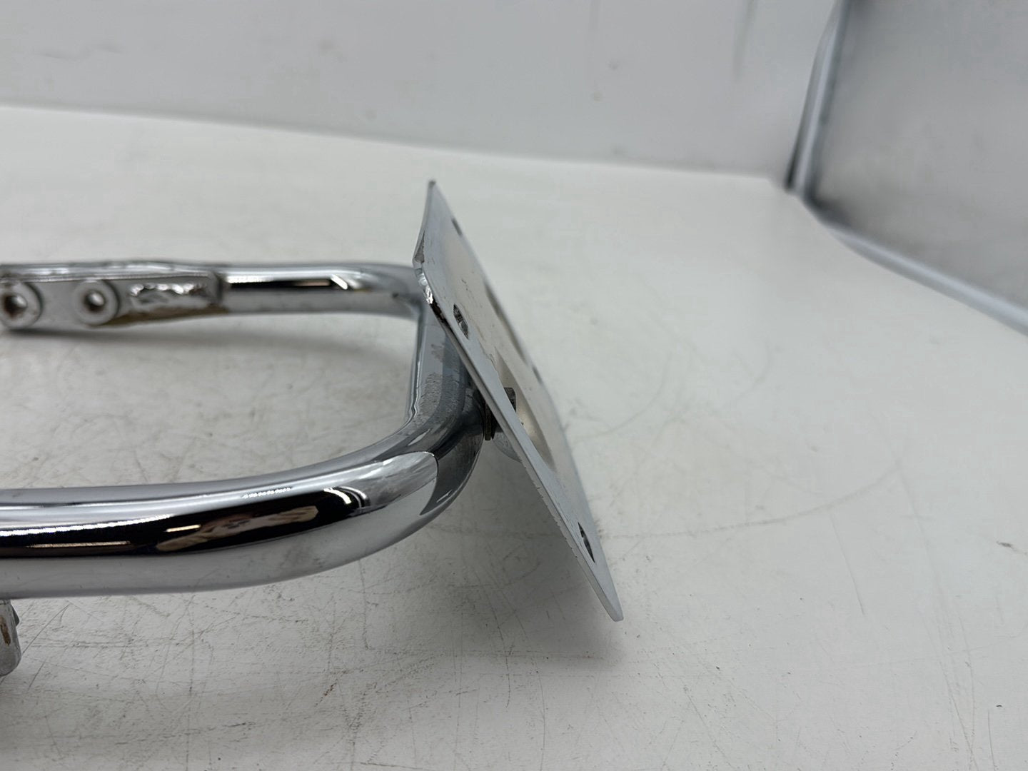 2007 Harley Touring FLHTCU Electra Glide Ultra OEM Rear License Plate Support Bar Holder