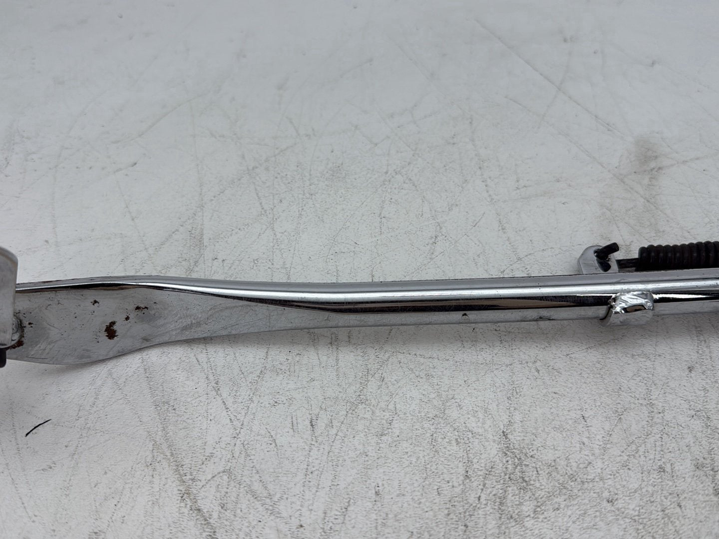 1998 Harley Softail Custom FXSTC OEM Left Side Jiffy Kick Stand & Spring