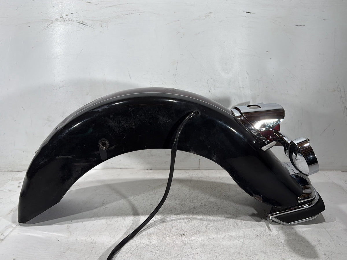 1990 Harley Electra Glide Touring Sport OEM Rear Wheel Fender & Turn Signals Bar