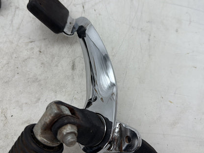 2012 Harley Dyna FXDF Fat Bob OEM Left Right Foot Brake Control Pegs