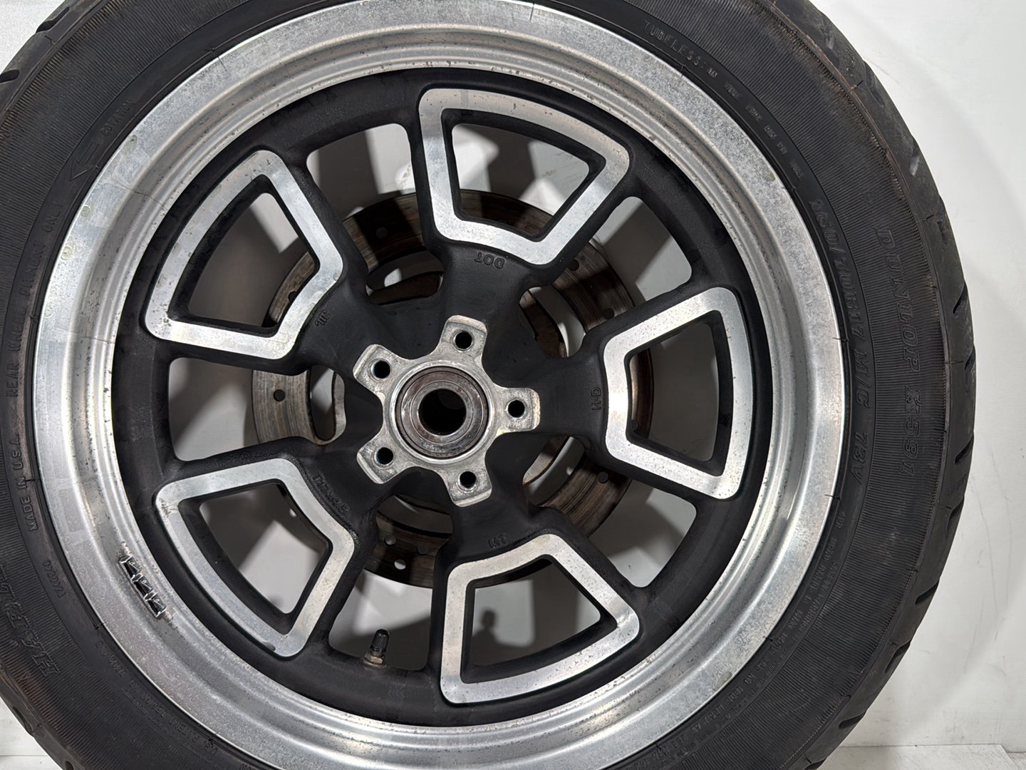 2015 Harley Dyna Low Rider FXDL OEM Front & Rear Wheel Rim Tire