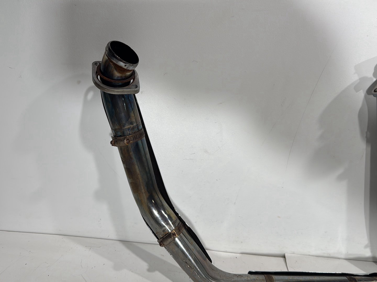 2004 Harley Touring FLHT Electra Glide OEM Exhaust Header Pipes Muffler Vance & Hines