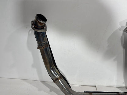 2004 Harley Touring FLHT Electra Glide OEM Exhaust Header Pipes Muffler Vance & Hines