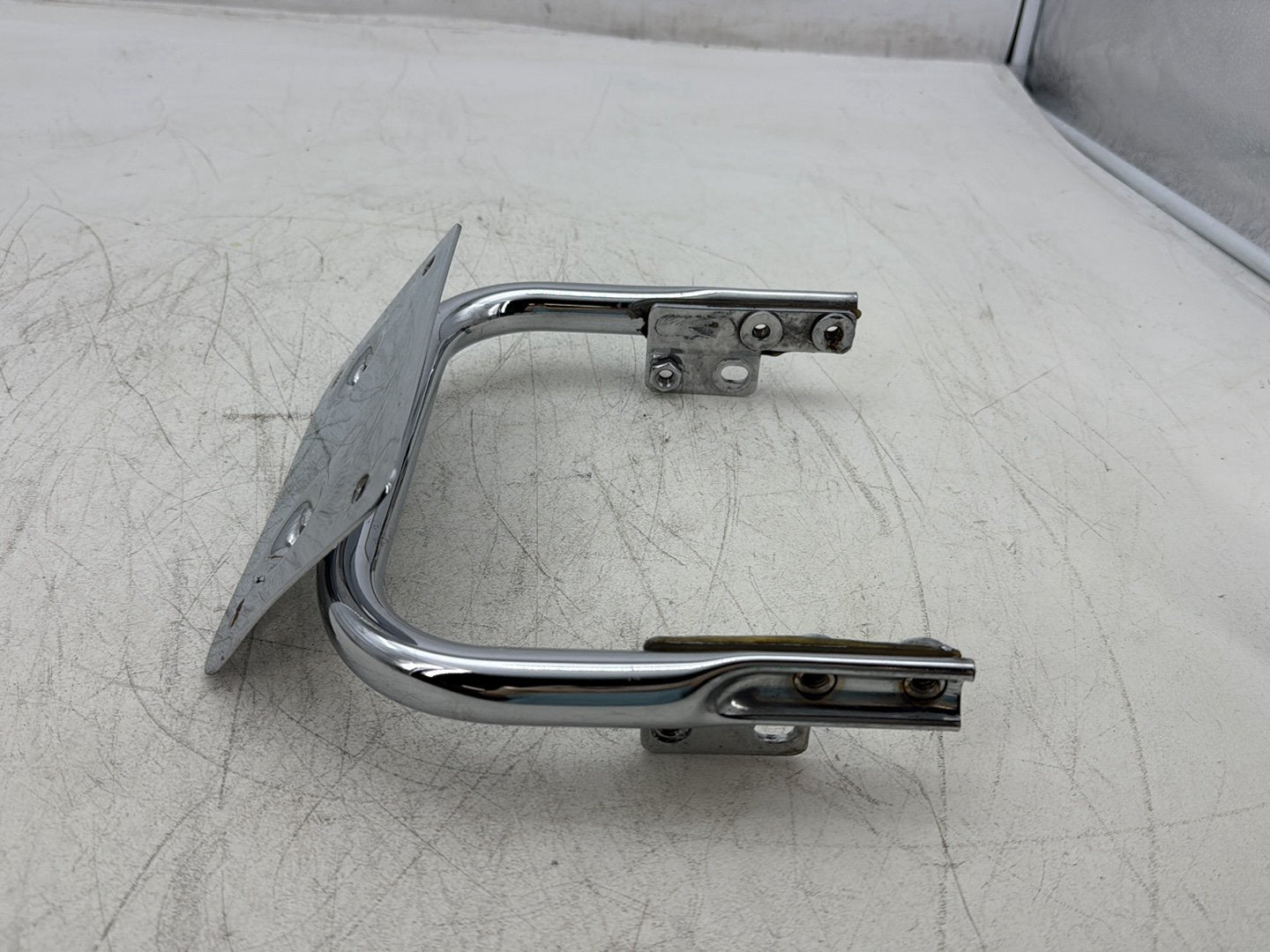 07 Harley Electra Glide Touring Ultra OEM Rear License Plate Support Bar Holder