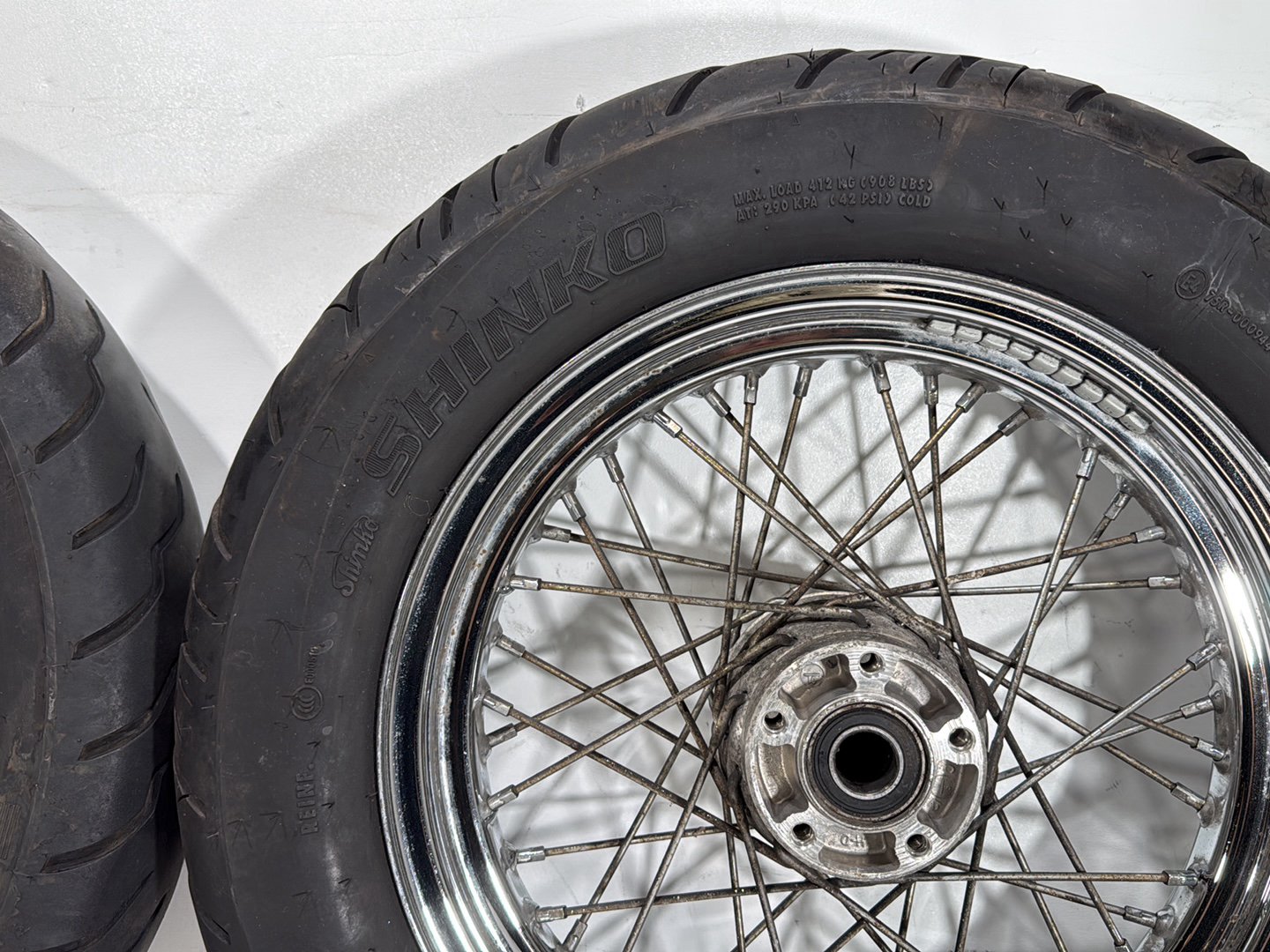 2006 Harley Touring FLHTCI Electra Glide Classic OEM Front Rear Wheel Rim Tire Spoked