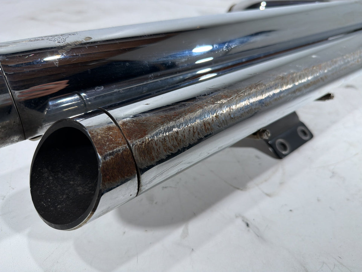 2006 Harley Softail Deuce FXSTDI OEM Exhaust Header Pipes Vance & Hines