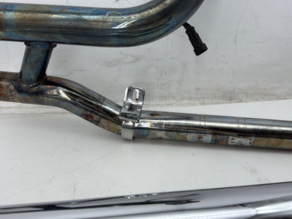 2008 Harley Softail Deluxe FLSTN OEM Exhaust Header Pipes Muffler