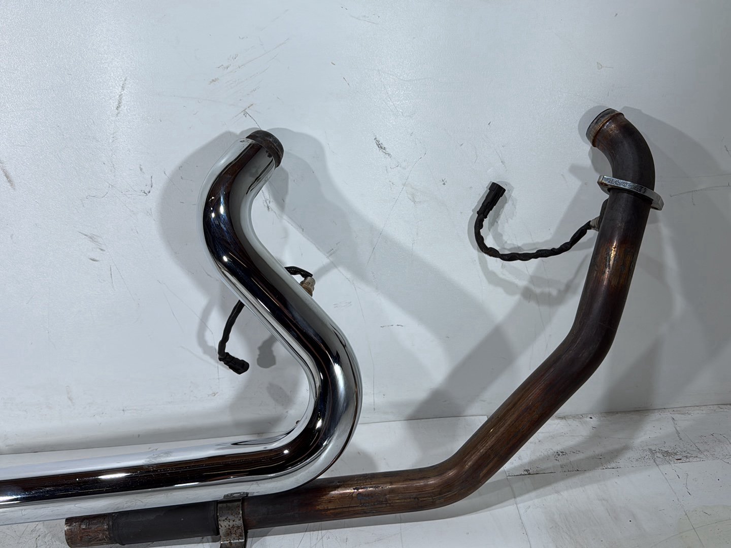2007 Harley Touring FLHTC Electra Glide Classic OEM Exhaust Header Muffler Pipes Screamin Eagle
