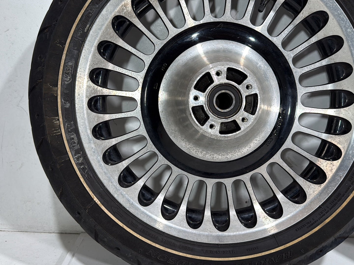 2010 Harley Electra Glide Touring Ultra FLHTCU OEM Front & Rear Wheel Rim Tire16" 17"