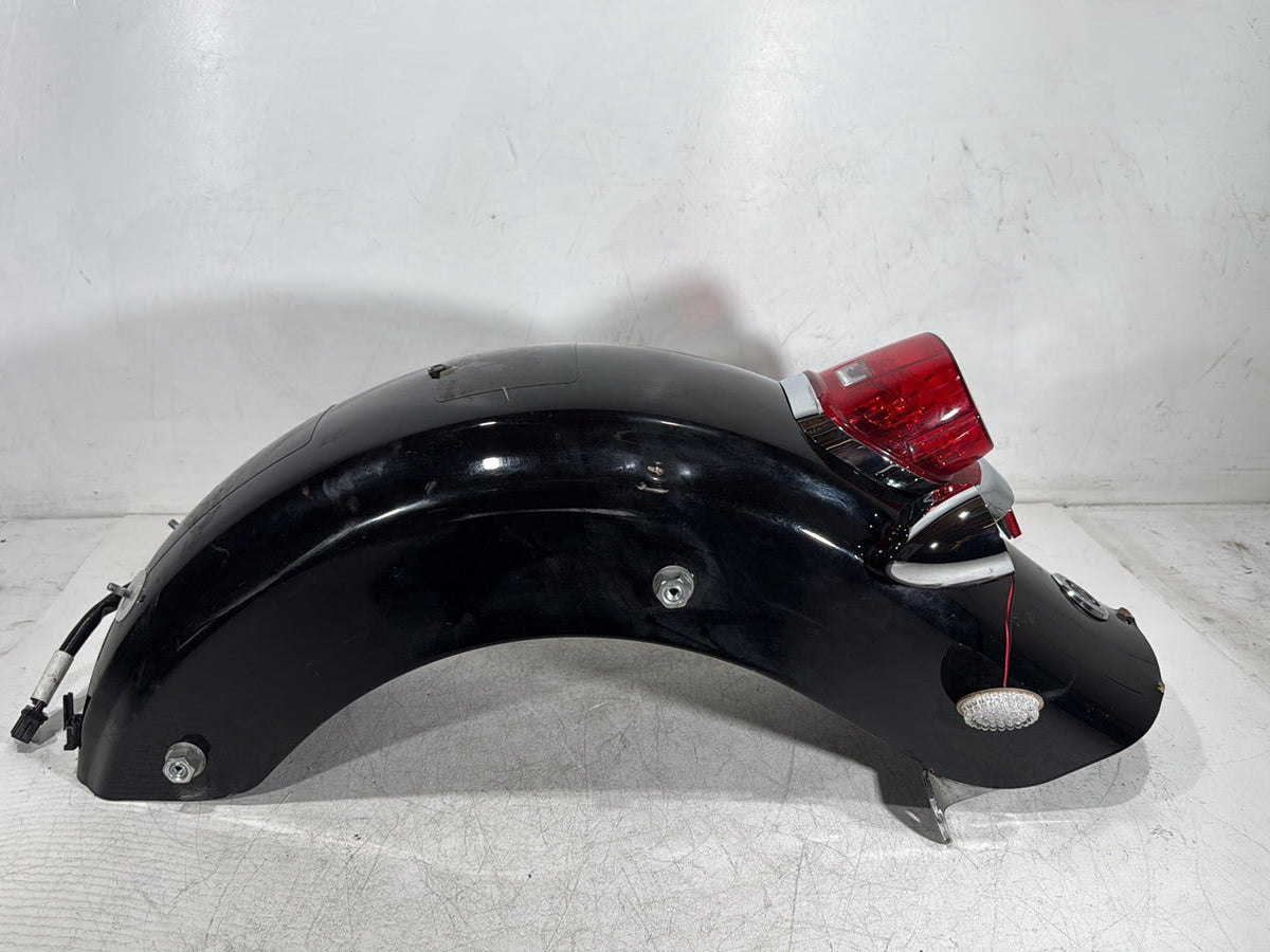 2013 Harley Electra Glide Touring CVO OEM Rear Wheel Fender & Turn Signals Bar