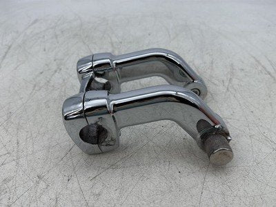 2015 Harley Dyna Low Rider FXDL OEM Front Handlebar Riser Top Clamp Chrome
