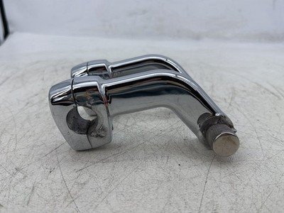 2015 Harley Dyna Low Rider FXDL OEM Front Handlebar Riser Top Clamp Chrome