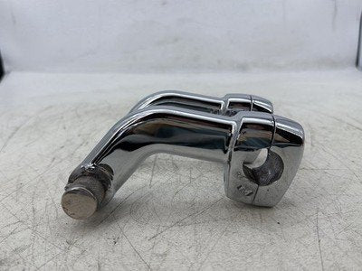 2015 Harley Dyna Low Rider FXDL OEM Front Handlebar Riser Top Clamp Chrome