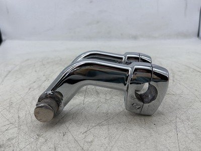 2015 Harley Dyna Low Rider FXDL OEM Front Handlebar Riser Top Clamp Chrome